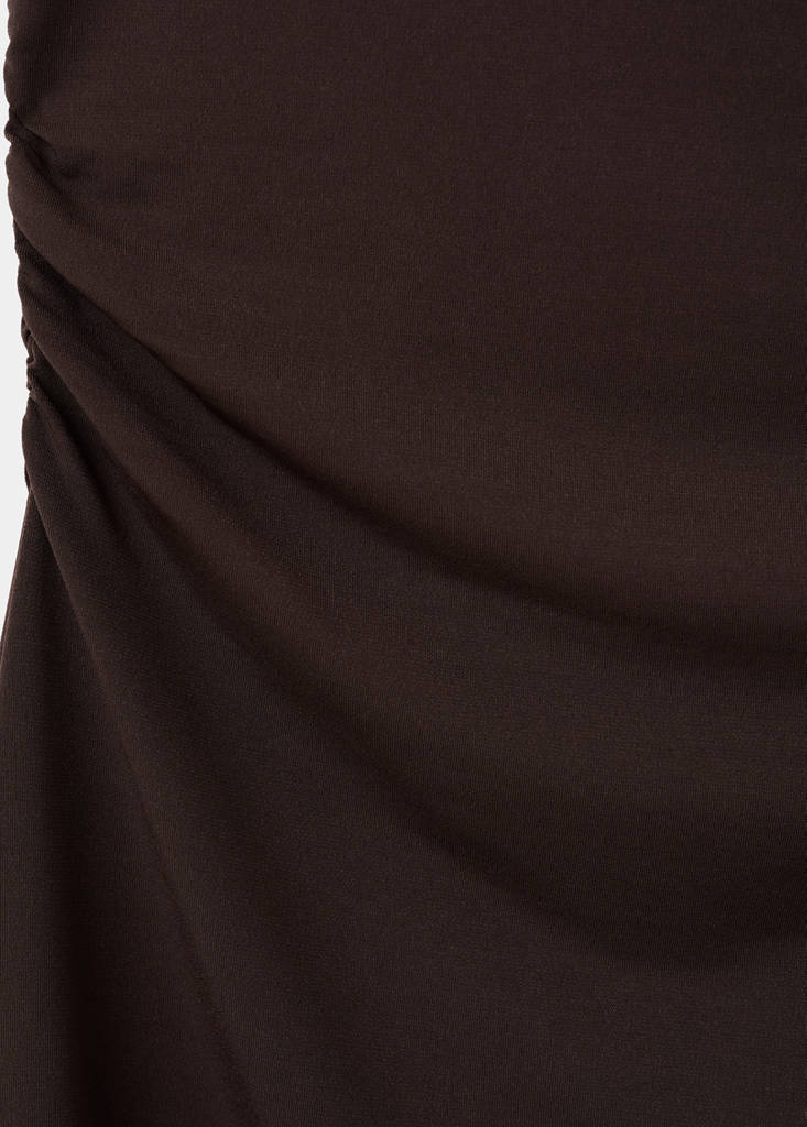 Robe En Maille Fine Avec Détails Métalliques