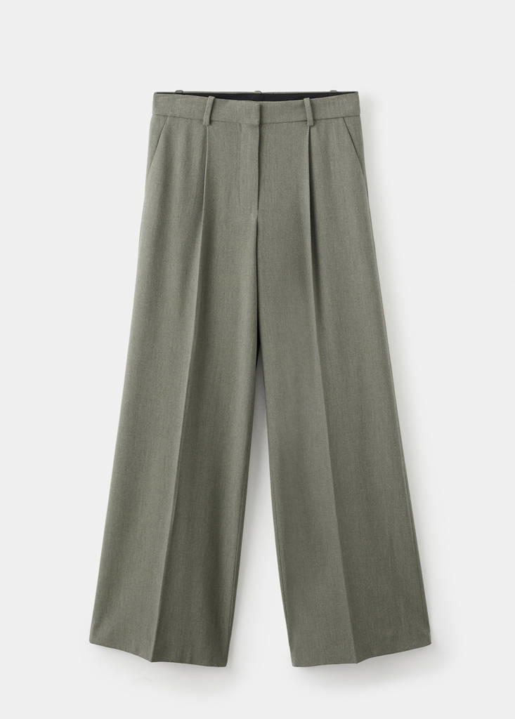 Pantalon De Costume Droit À Pinces