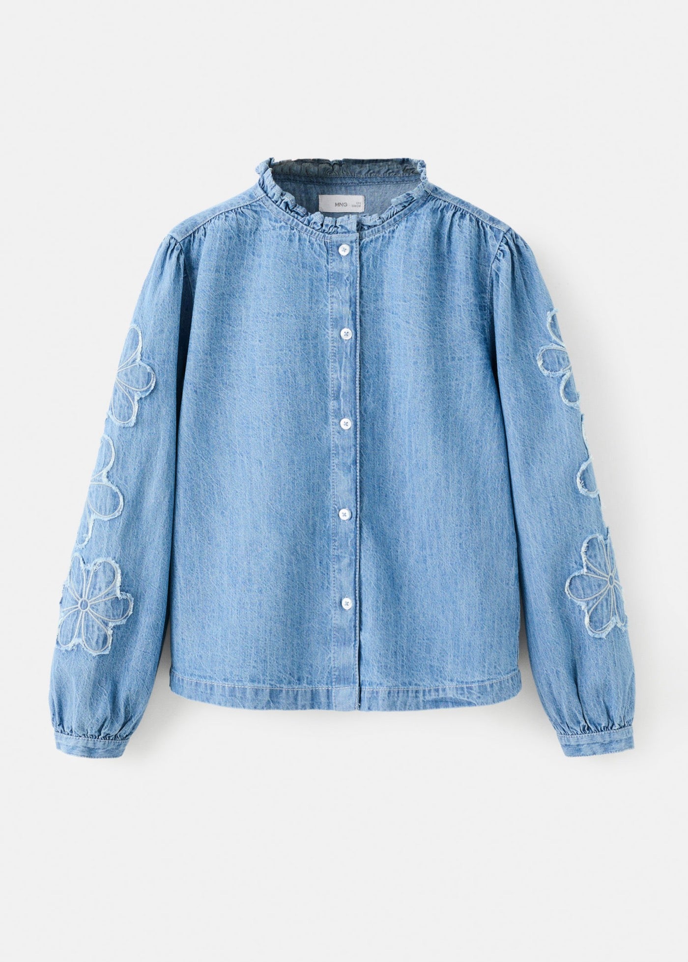 Blusa Fabiola Azul Medio - Niña