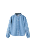 Blusa Fabiola Azul Medio - Niña