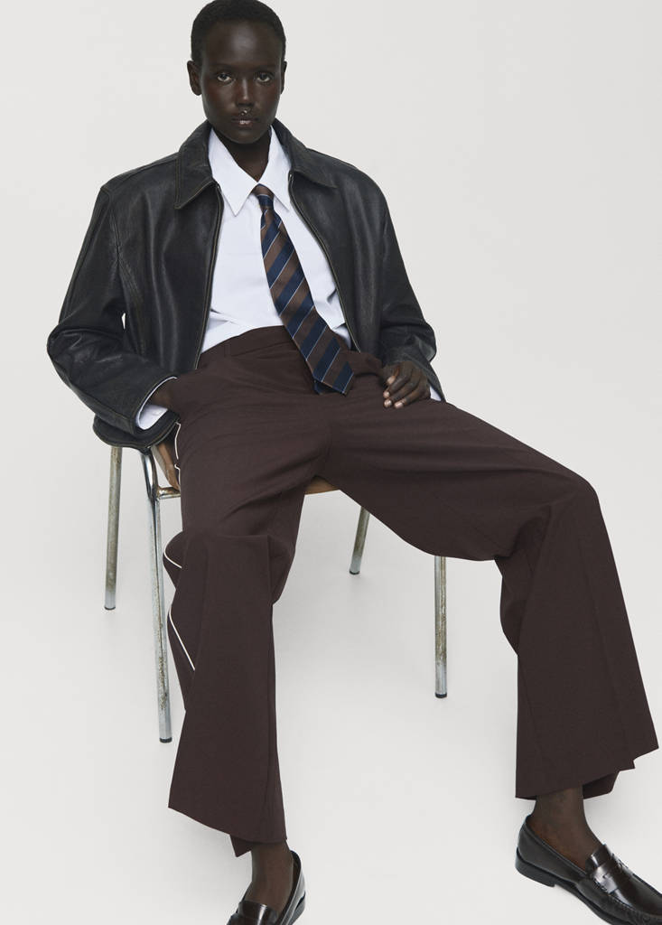 Pantalon Rayures Sur Les Côtés