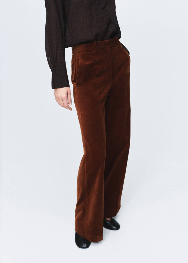 Pantalon Costume Velours