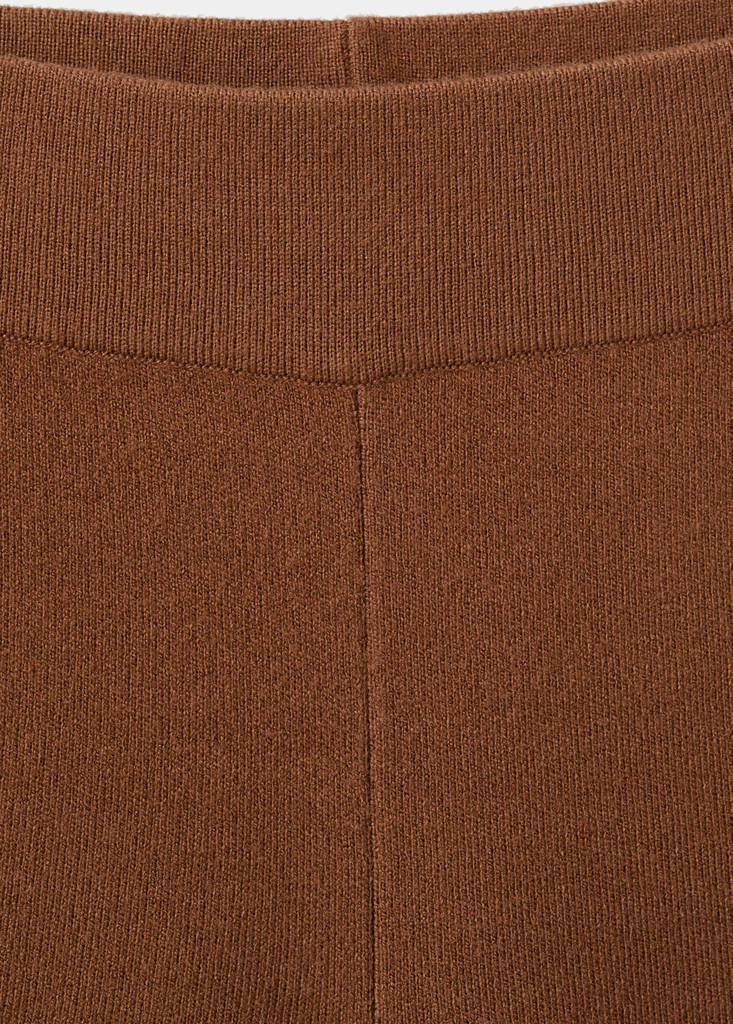 Pantalon Maille Coton Lin