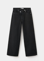 Jean Large Taille Croisée Normale