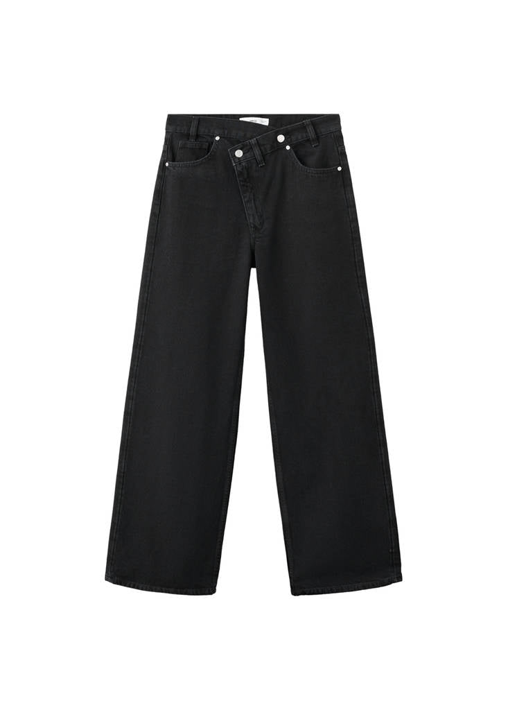 Jean Large Taille Croisée Normale