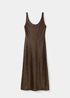 Robe Satinée Effet Froissé Strass
