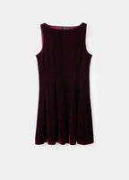 Robe Velours Coutures