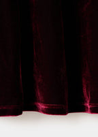 Robe Velours Coutures