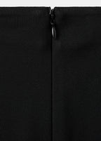 Pantalon Capri En Maille Fine À Plumes