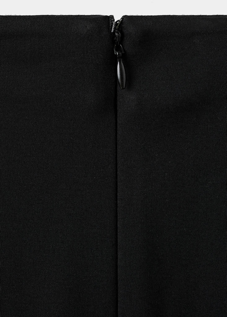 Pantalon Capri En Maille Fine À Plumes