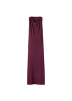 Robe Drapée Détail Métallique