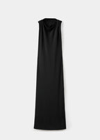 Robe Drapée Détail Métallique