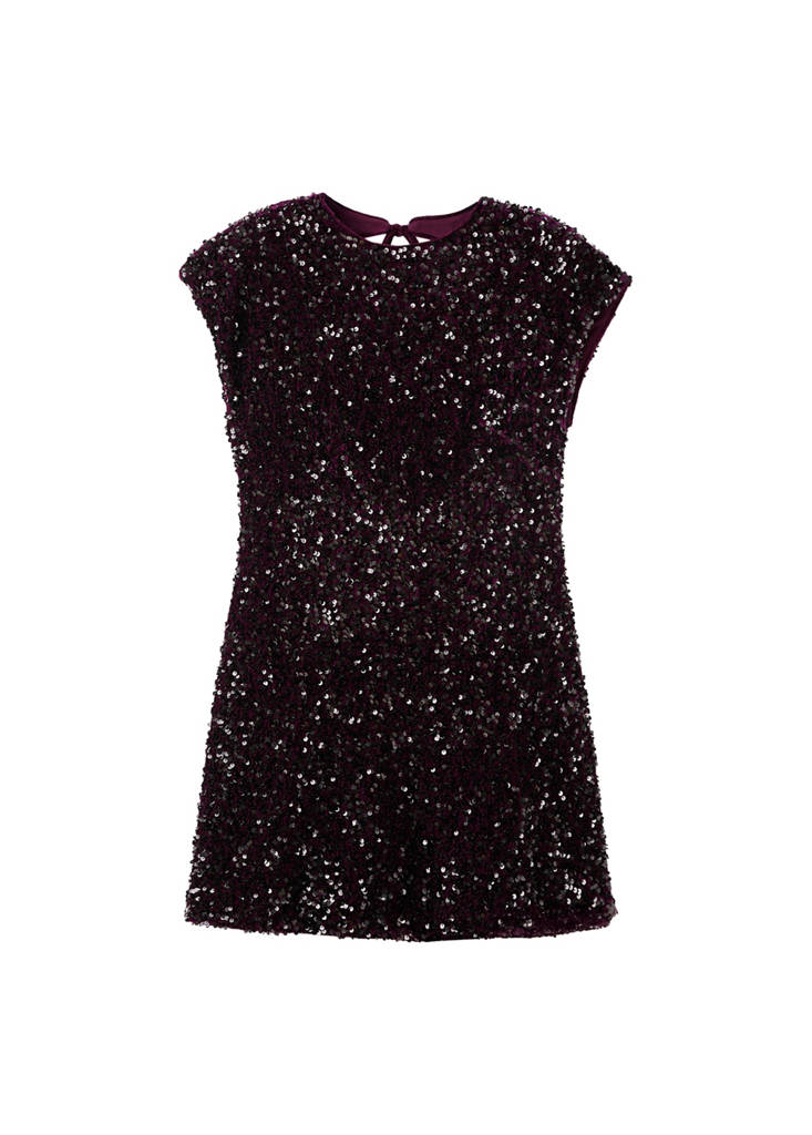 Robe Sequins Dos Nu