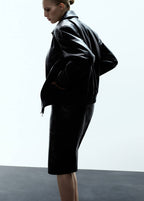 Blouson Bomber Cuir
