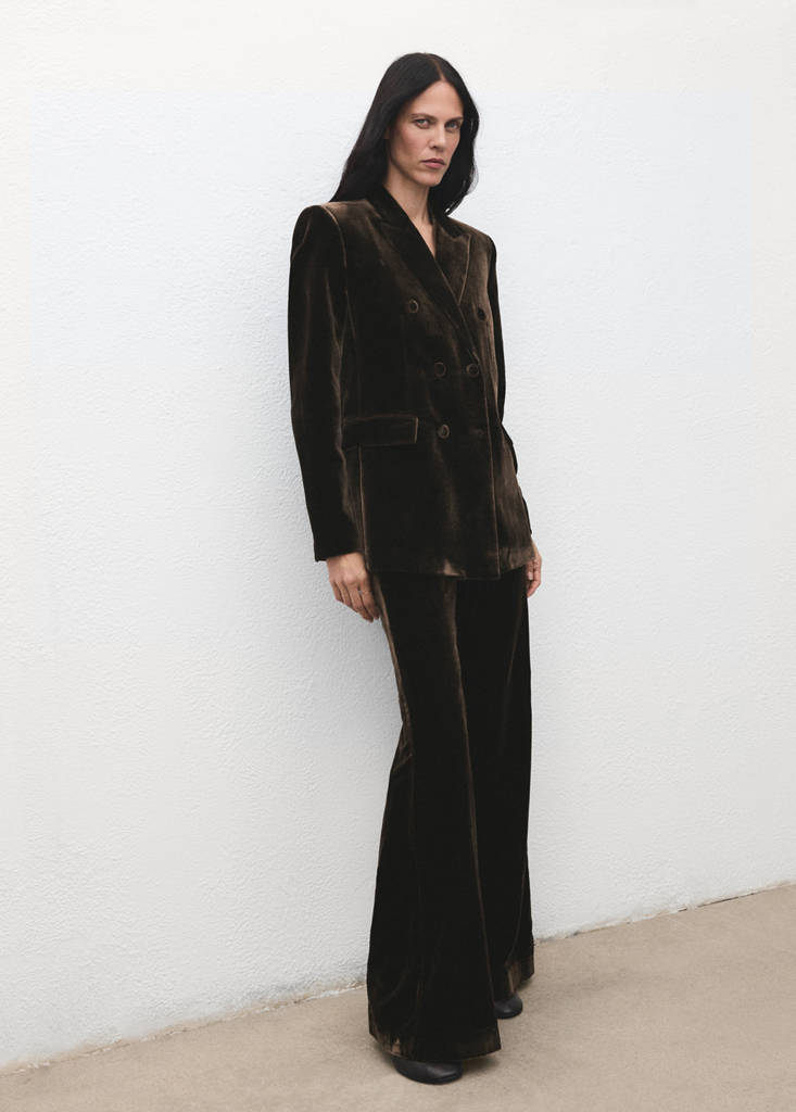 Pantalon Costume Velours
