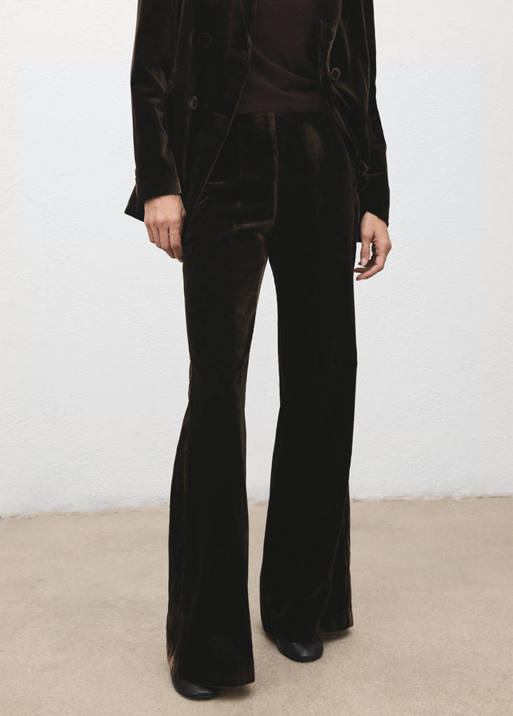 Pantalon Costume Velours