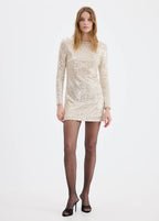 Robe Courte À Paillettes