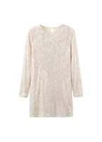 Robe Courte À Paillettes