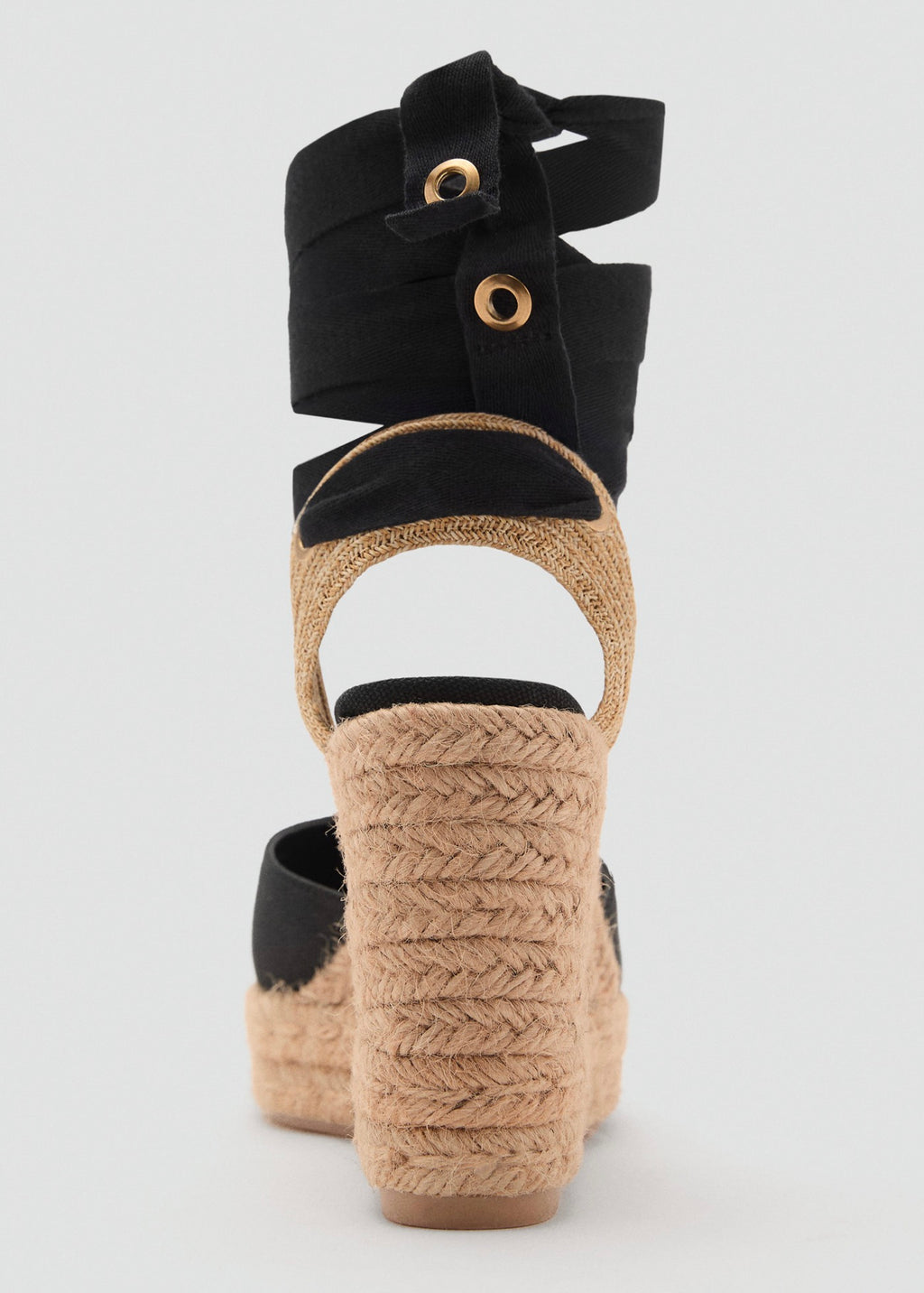 Chaussure À Talon Compensé Avec Bride Combinée