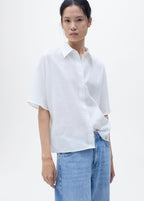 Chemise Lin Manches Courtes