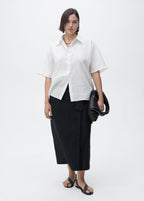 Chemise Lin Manches Courtes