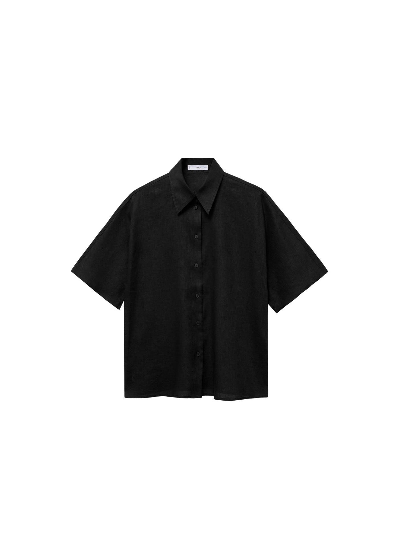 Chemise Lin Manches Courtes