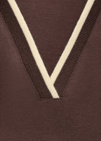Robe À Bretelles Style Polo