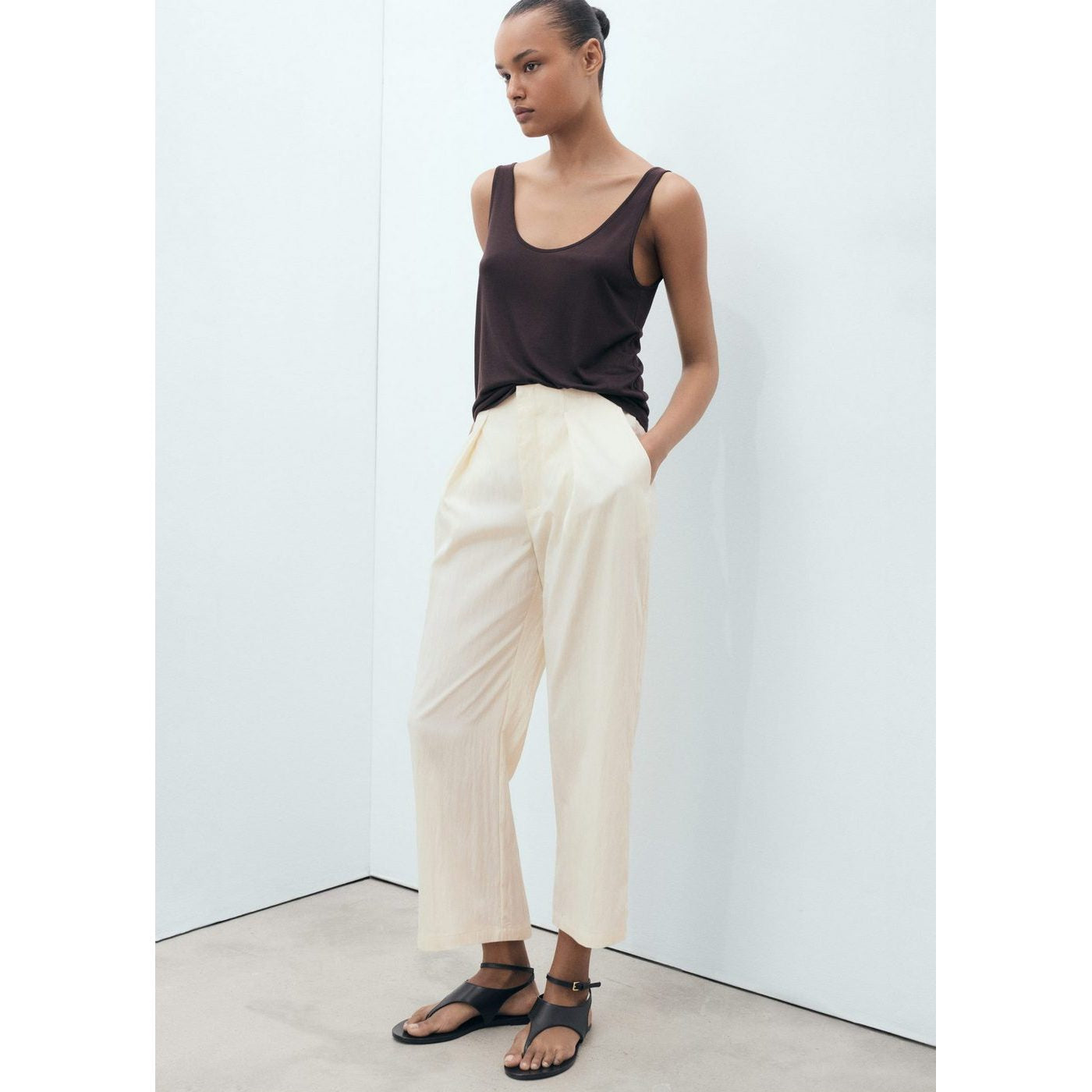Trousers Paper-H - Vanilla