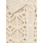 Jersey de Ganchillo de Manga Corta