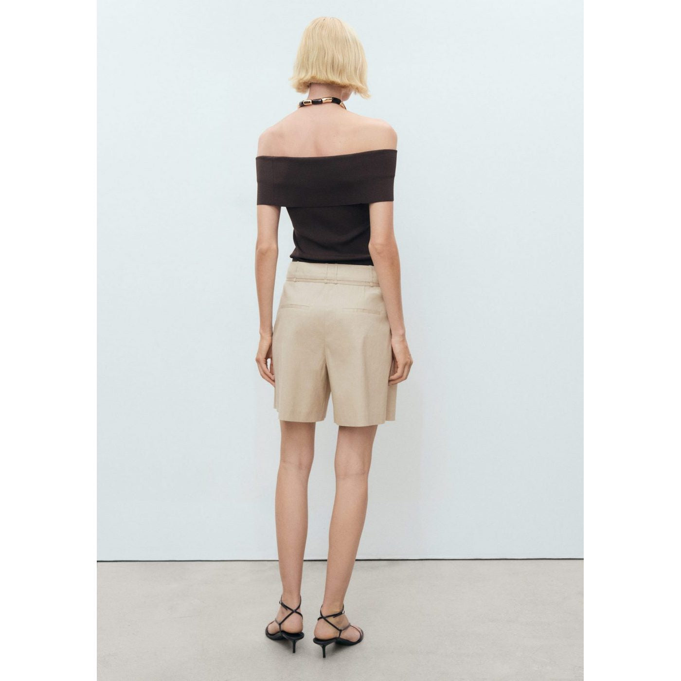 Pantalón corto Paulo - Beige