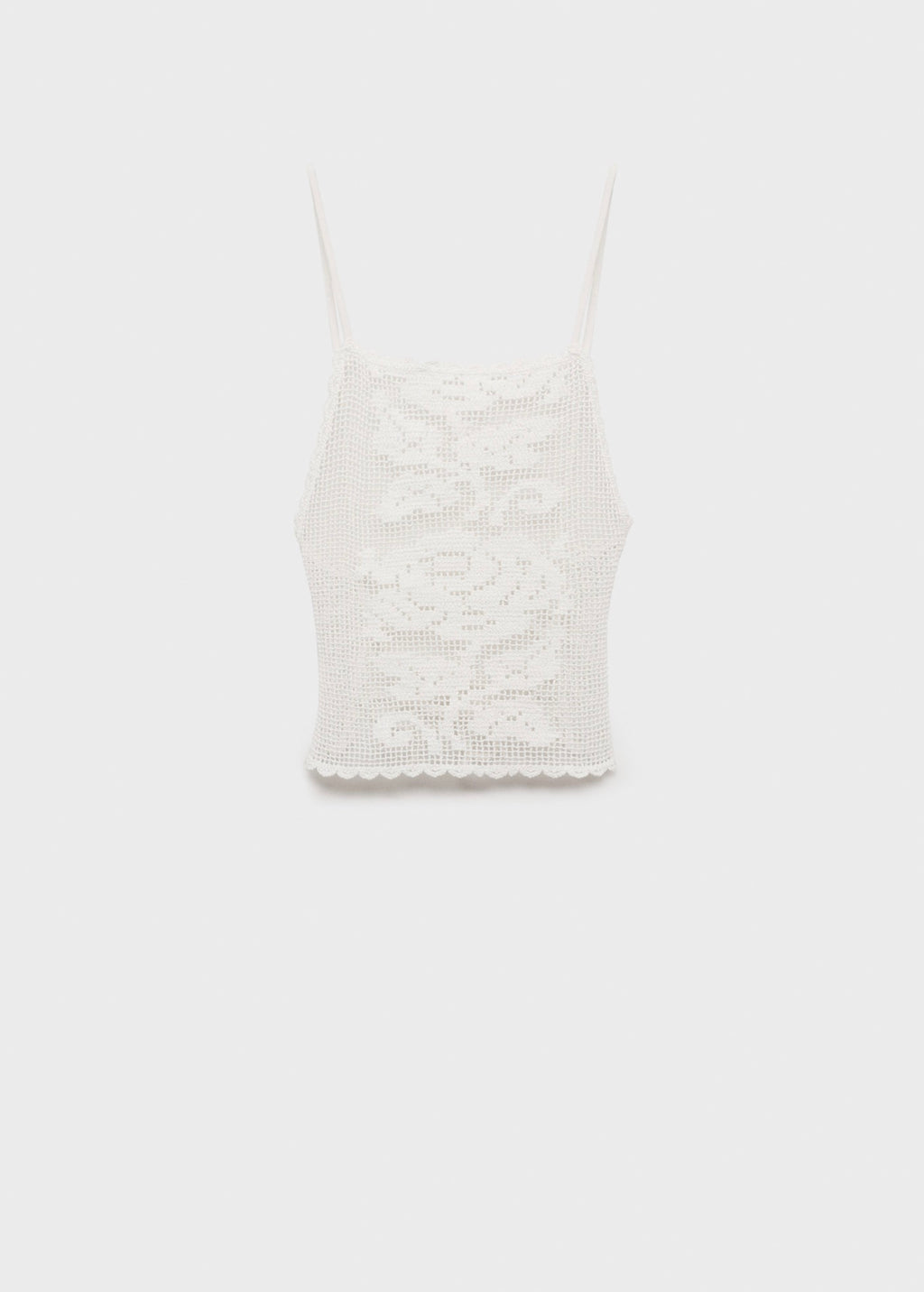 Top En Crochet Dos Nu