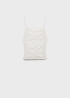 Top En Crochet Dos Nu