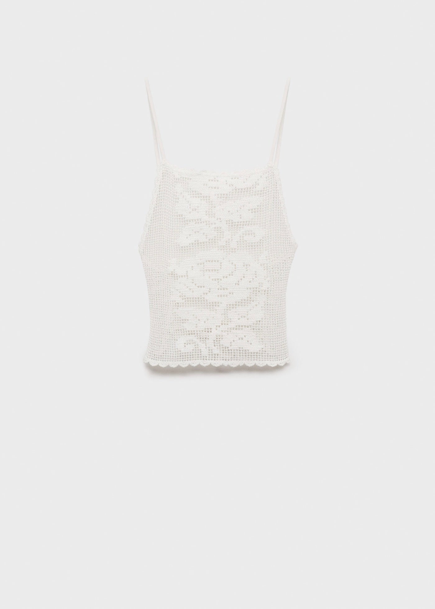 Top En Crochet Dos Nu
