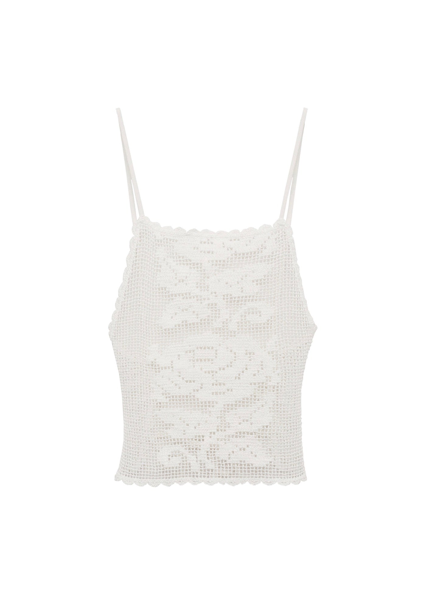 Top En Crochet Dos Nu