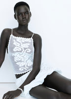 Top En Crochet Dos Nu