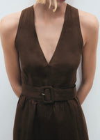 Robe Lin Ceinture