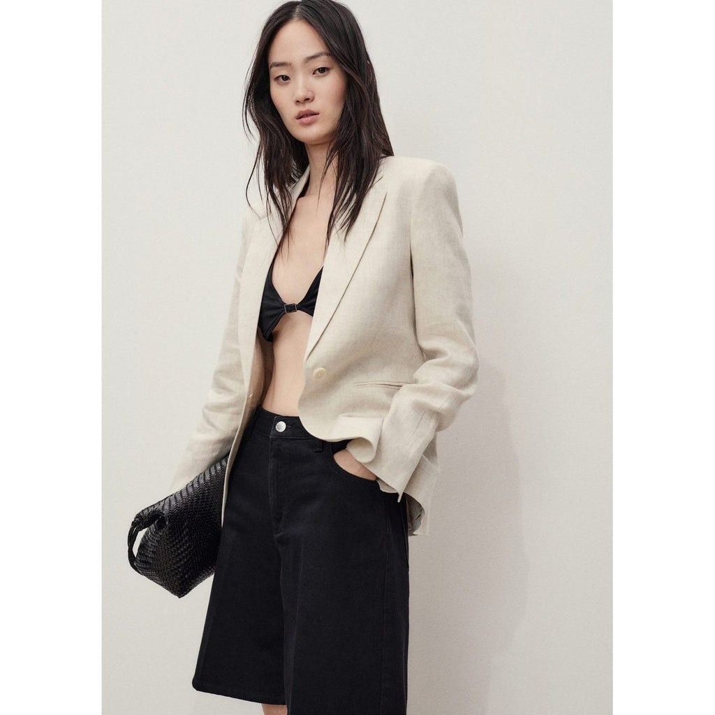 Bermuda Shorts Camilla - Black Denim