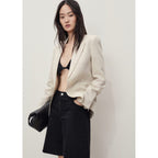 Bermuda Shorts Camilla - Black Denim