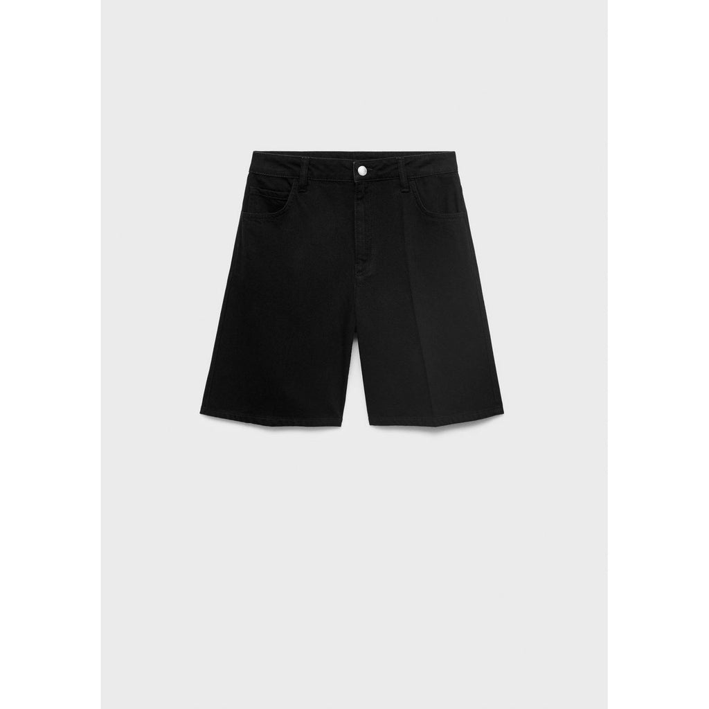 Bermuda Shorts Camilla - Black Denim