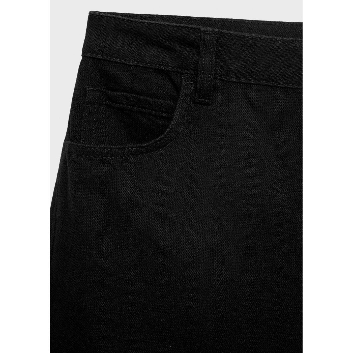 Bermuda Shorts Camilla - Black Denim
