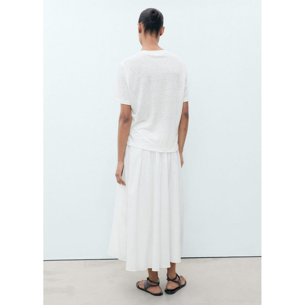 T-Shirt Lin Manches Courtes