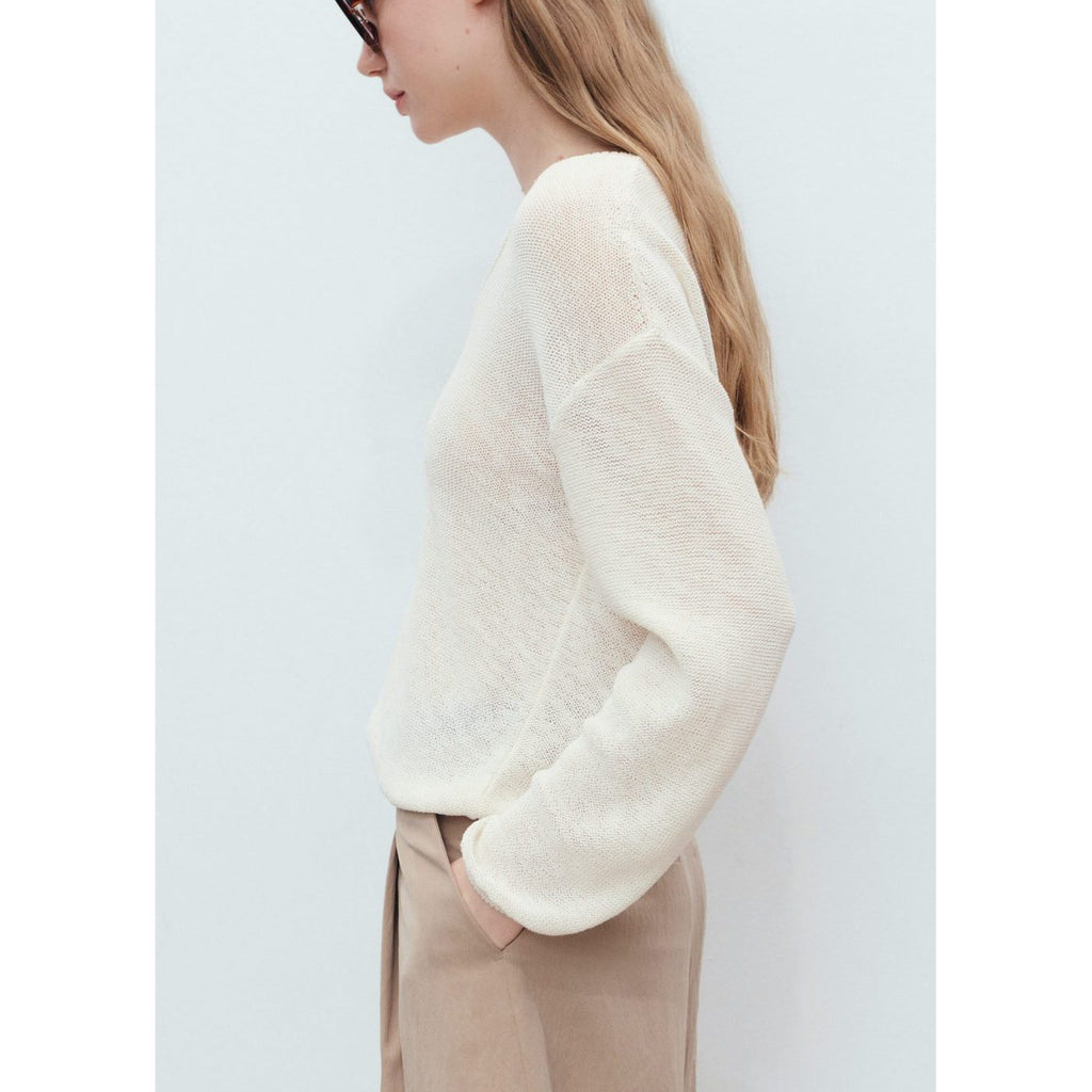 Pull-Over Maille Col En V
