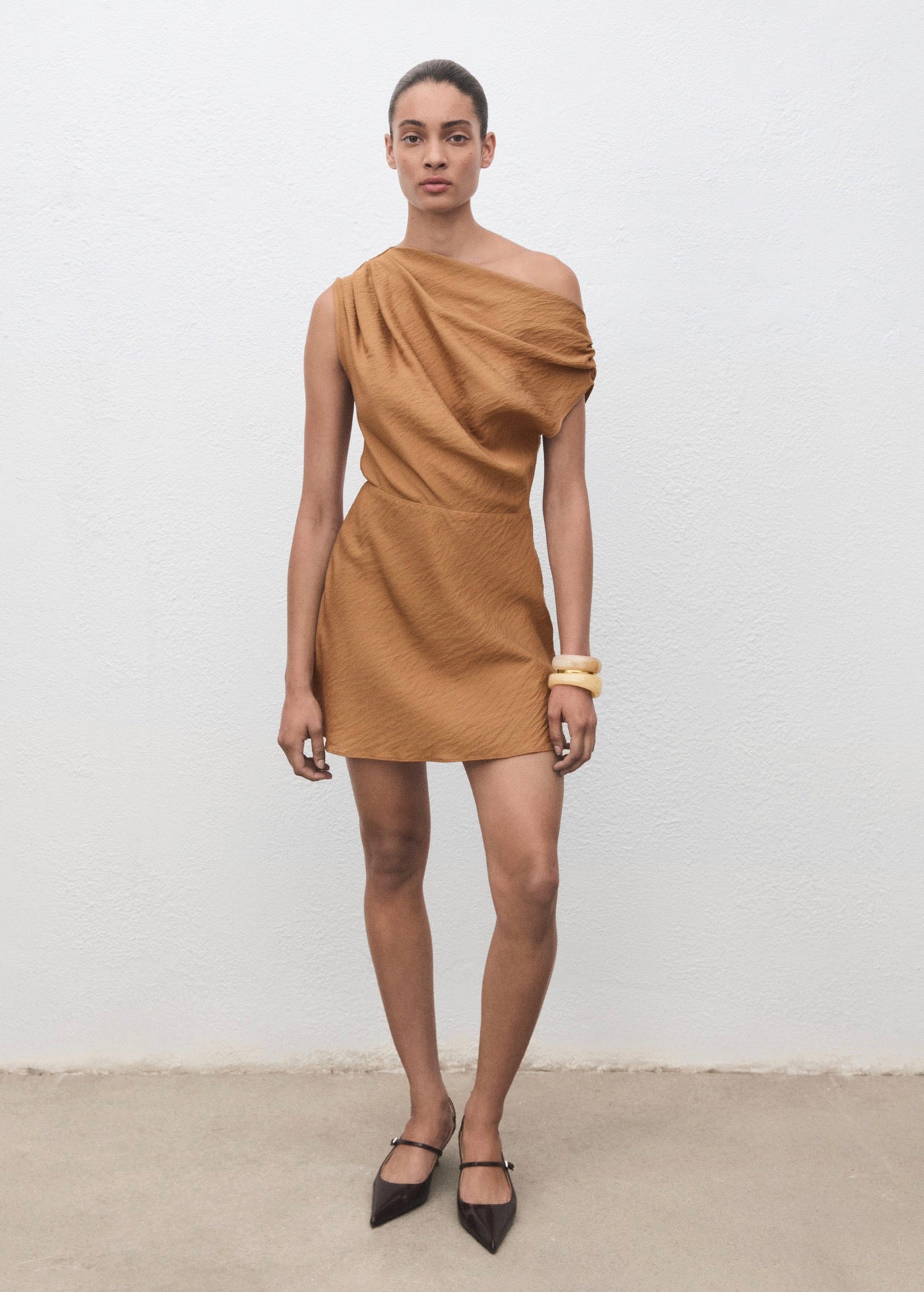 Robe Asymétrique Drapée