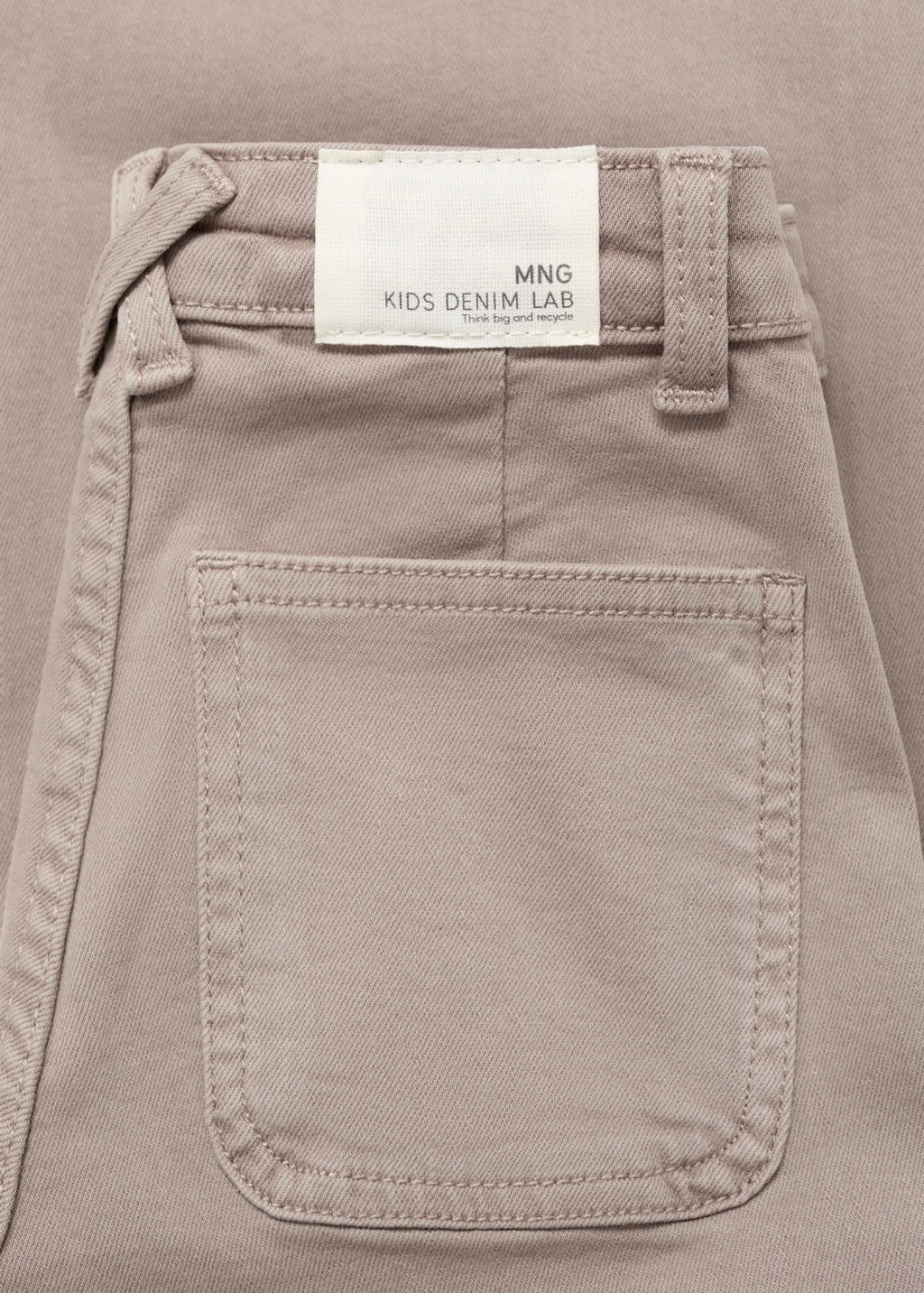 Jean Seamless Marron Moyen - Fille