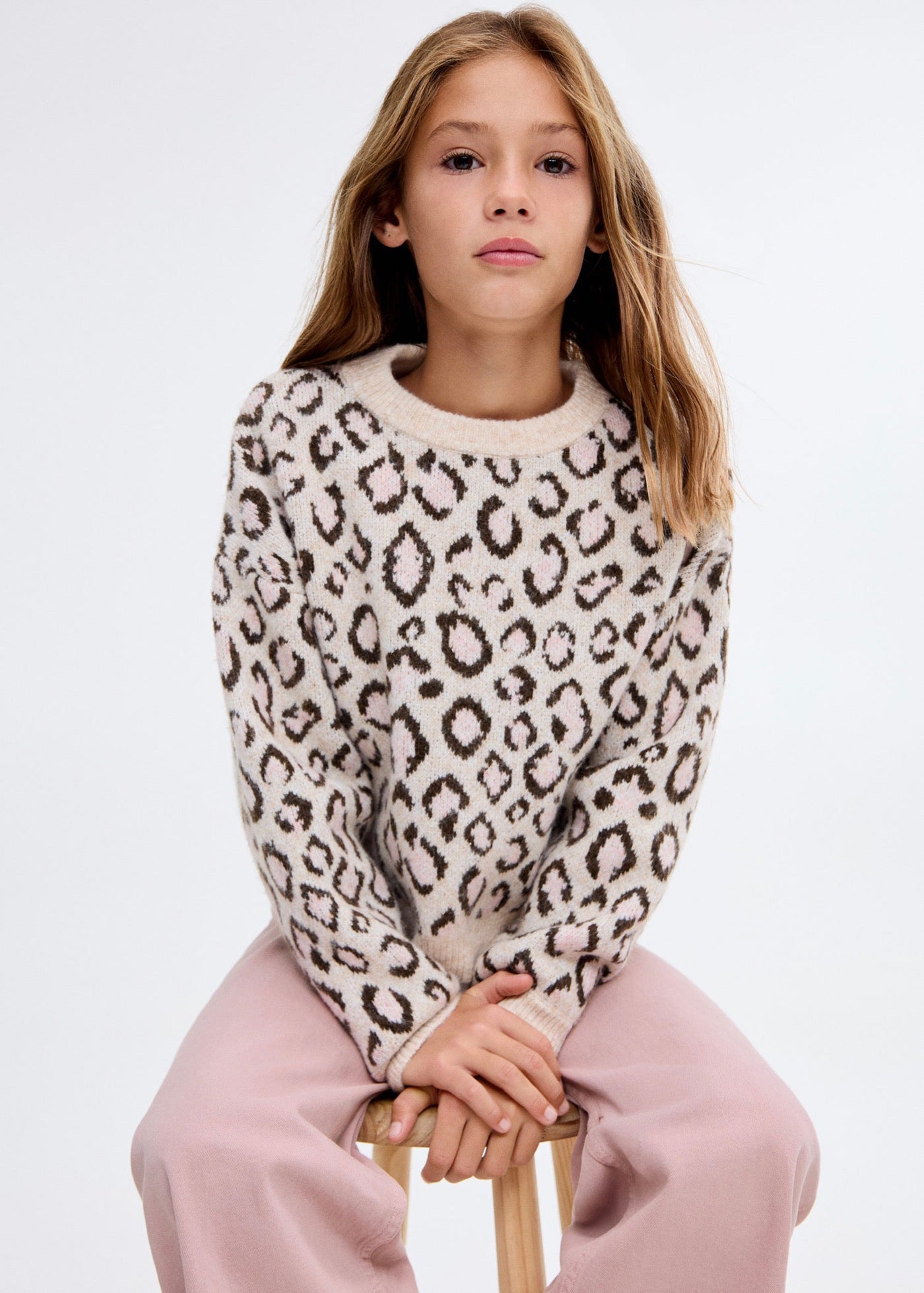Jean Seamless Rose - Fille