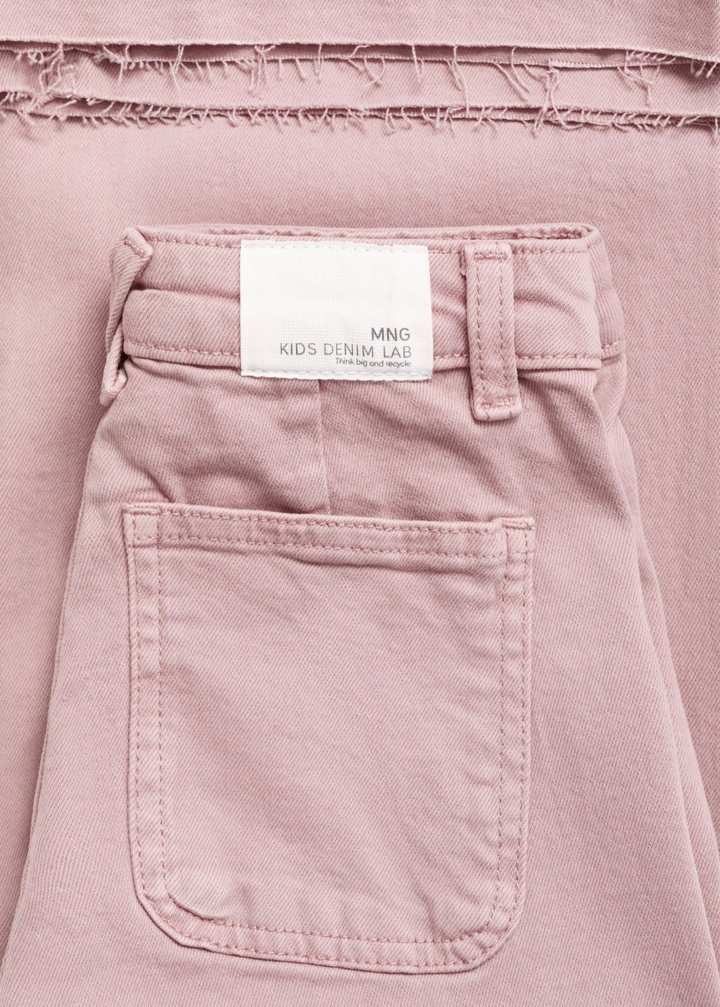 Jean Seamless Rose - Fille