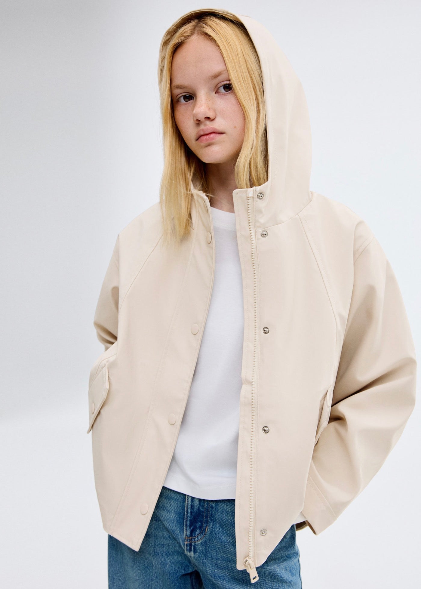 Chaqueta Gala Beige - Niña