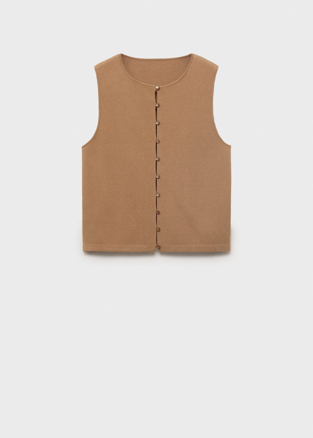 Gilet Maille Fine Boutons