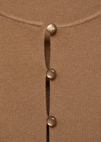 Gilet Maille Fine Boutons