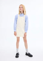 Vestido Camisero Harper Crudo - Niña
